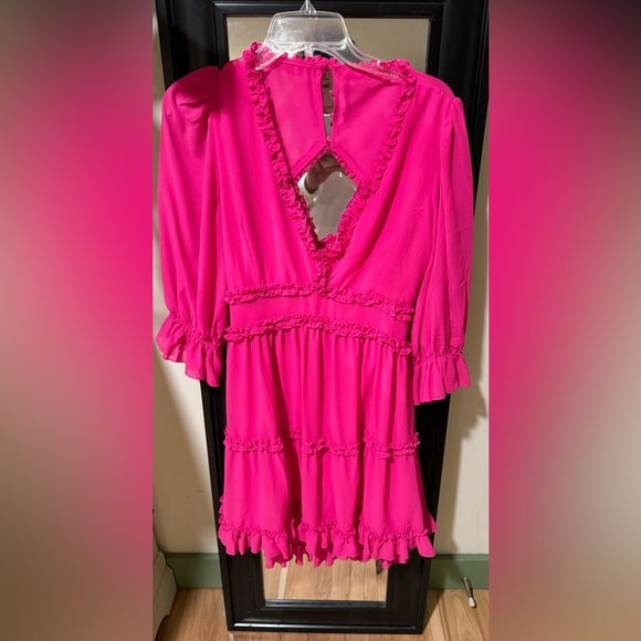 SOIEBLU  Hot pink dress from Polished Boutique! New with tags - Picture 6 of 7